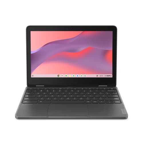 Lenovo 300e Yoga Chromebook Gen 4 MediaTek Kompanio 528 29,5 cm (11.6") Écran tactile HD 8 Go LPDDR4x-SDRAM 64 Go eMMC Wi-Fi 6 (802.11ax) ChromeOS Français Gris