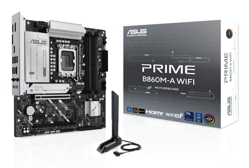 ASUS PRIME B860M-A WIFI Intel B860 LGA 1851 (Socket V1) micro ATX