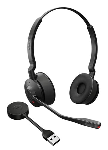 Jabra Engage 55 SE Casque Sans fil Arceau Bureau/Centre d'appels Noir