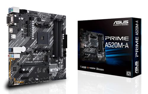 ASUS PRIME A520M-A II/CSM AMD A520 Emplacement AM4 micro ATX