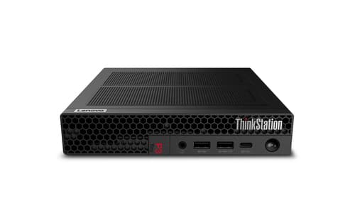 Lenovo ThinkStation P3 Tiny Gen 2 Intel Core Ultra 7 265T 16 Go DDR5-SDRAM 512 Go SSD NVIDIA RTX A400 Windows 11 Pro Mini PC Station de travail Noir