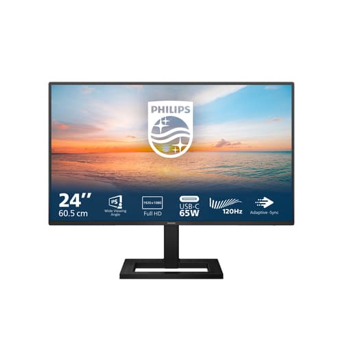 Philips 1000 series 24E1N1300AE/00 écran plat de PC 60,5 cm (23.8") 1920 x 1080 pixels Full HD LCD Noir