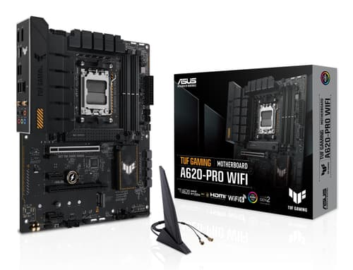 ASUS TUF GAMING A620-PRO WIFI AMD A620 Emplacement AM5 ATX