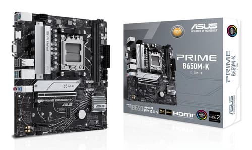 ASUS PRIME B650M-K AMD B650 Emplacement AM5 micro ATX