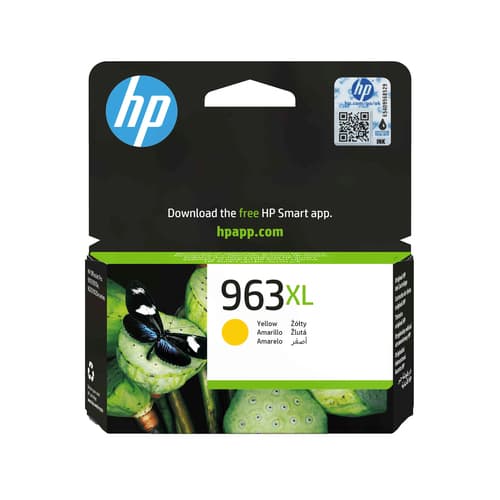 HP 963XL Cartouche d'encre jaune authentique, grande capacité