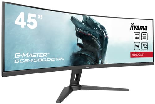 iiyama G-MASTER RED EAGLE CURVED écran plat de PC 113 cm (44.5") 5120 x 1440 pixels Dual QHD LED Noir