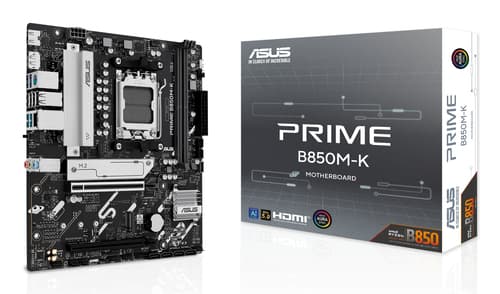 ASUS PRIME B850M-K AMD B850 Emplacement AM5 micro ATX