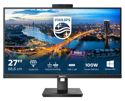 Philips B Line 276B1JH/00 écran plat de PC 68,6 cm (27") 2560 x 1440 pixels Quad HD LCD Noir