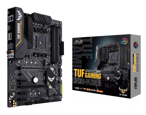 ASUS TUF GAMING B450-PLUS II AMD B450 Emplacement AM4 ATX