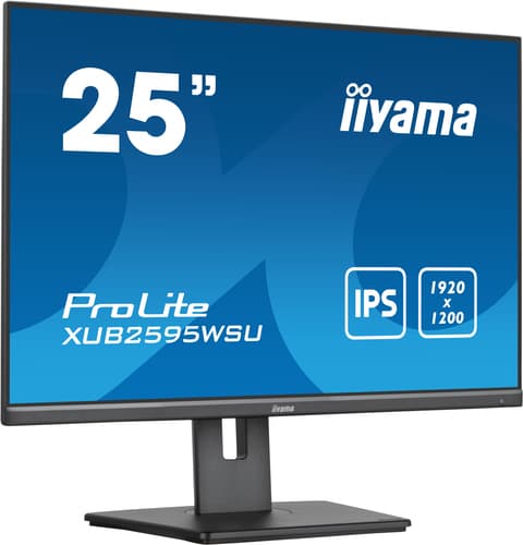 iiyama ProLite XUB2595WSU-B5 écran plat de PC 63,5 cm (25") 1920 x 1200 pixels WUXGA LED Noir