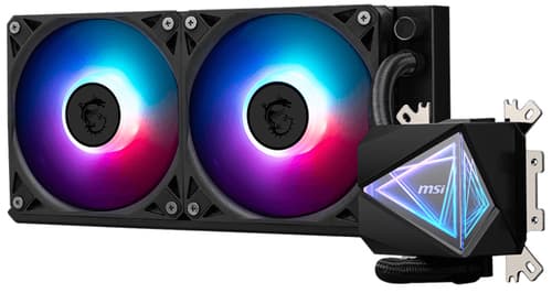 MSI MAG Coreliquid I240 Boitier PC Refroidisseur de liquide tout-en-un 12 cm Noir 1 pièce(s)
