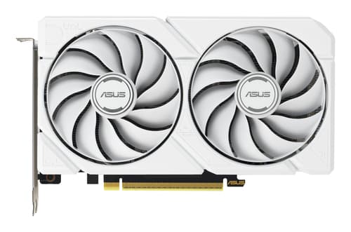 ASUS Dual -RX9060XT-16G-WHITE AMD Radeon RX 9060 XT 16 Go GDDR6