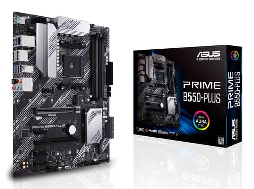 ASUS PRIME B550-PLUS AMD B550 Emplacement AM4 ATX