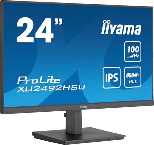 iiyama ProLite XU2492HSU-B6 écran plat de PC 60,5 cm (23.8") 1920 x 1080 pixels Full HD LED Noir