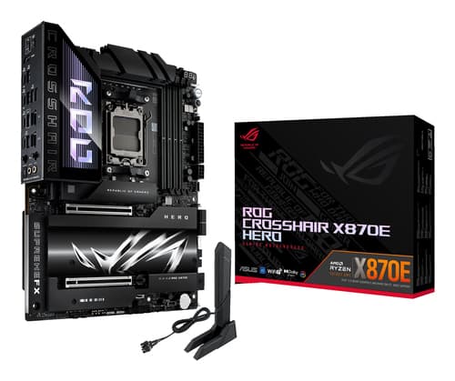 ASUS ROG CROSSHAIR X870E HERO AMD X870E Emplacement AM5 ATX