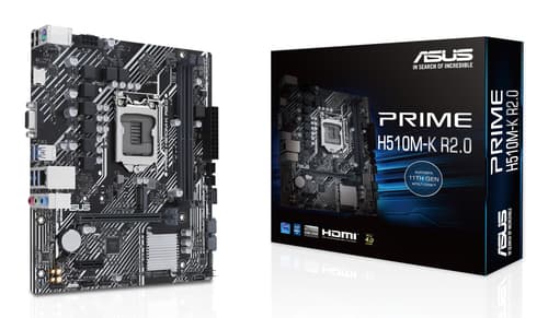 ASUS PRIME H510M-K R2.0 Intel H510 LGA 1200 (Socket H5) micro ATX