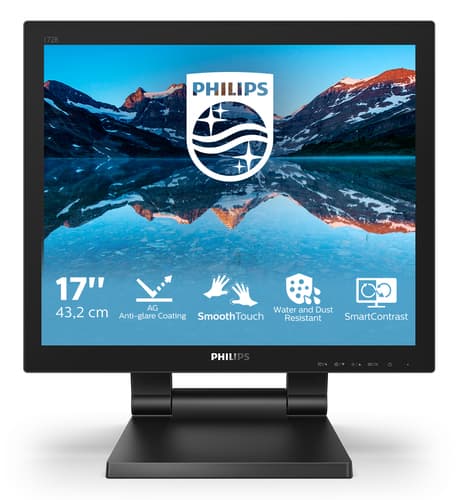 Philips 172B9TL/00 écran plat de PC 43,2 cm (17") 1280 x 1024 pixels Full HD LCD Écran tactile Noir