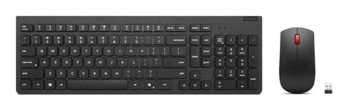 Lenovo 4X31R64464 clavier Souris incluse Bureau RF sans fil Français Noir
