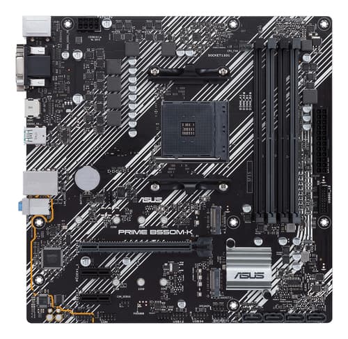 ASUS PRIME B550M-K AMD B550 Emplacement AM4 micro ATX