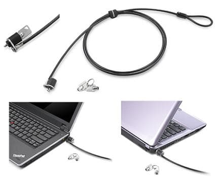 Lenovo 57Y4303 câble antivol Noir, Argent 1,52 m
