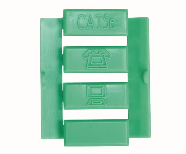 SOCAMONT INSERT DE COULEUR VERT POUR FACE AVANT 71159 - LOT DE 50
