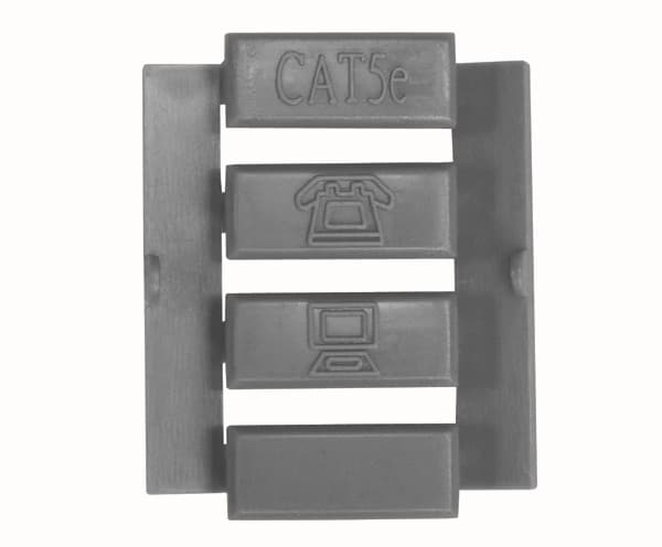 SOCAMONT INSERT DE COULEUR GRIS POUR FACE AVANT 71159 - LOT DE 50