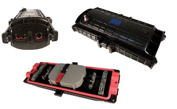 SOCAMONT Boîtier horizontal de protection d'épissures, quantité : 48