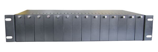 SOCAMONT CHASSIS 2U POUR 14 CONVERTISSEURS DE MEDIAS