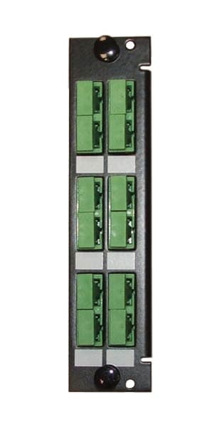 SOCAMONT MODULE MONO SC/APC 6 DPLEX POUR TIROIR 3 MODULES