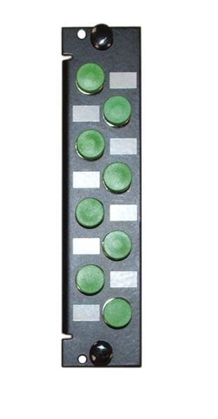 SOCAMONT MODULE MONO FC/APC 8 SPLEX POUR TIROIR 3 MODULES