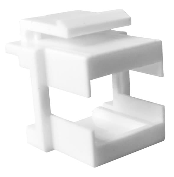 SOCAMONT Adaptateur Keystone pour prise terminale optique - Traversée SC/SIMPLEX ou LC/DUPLEX