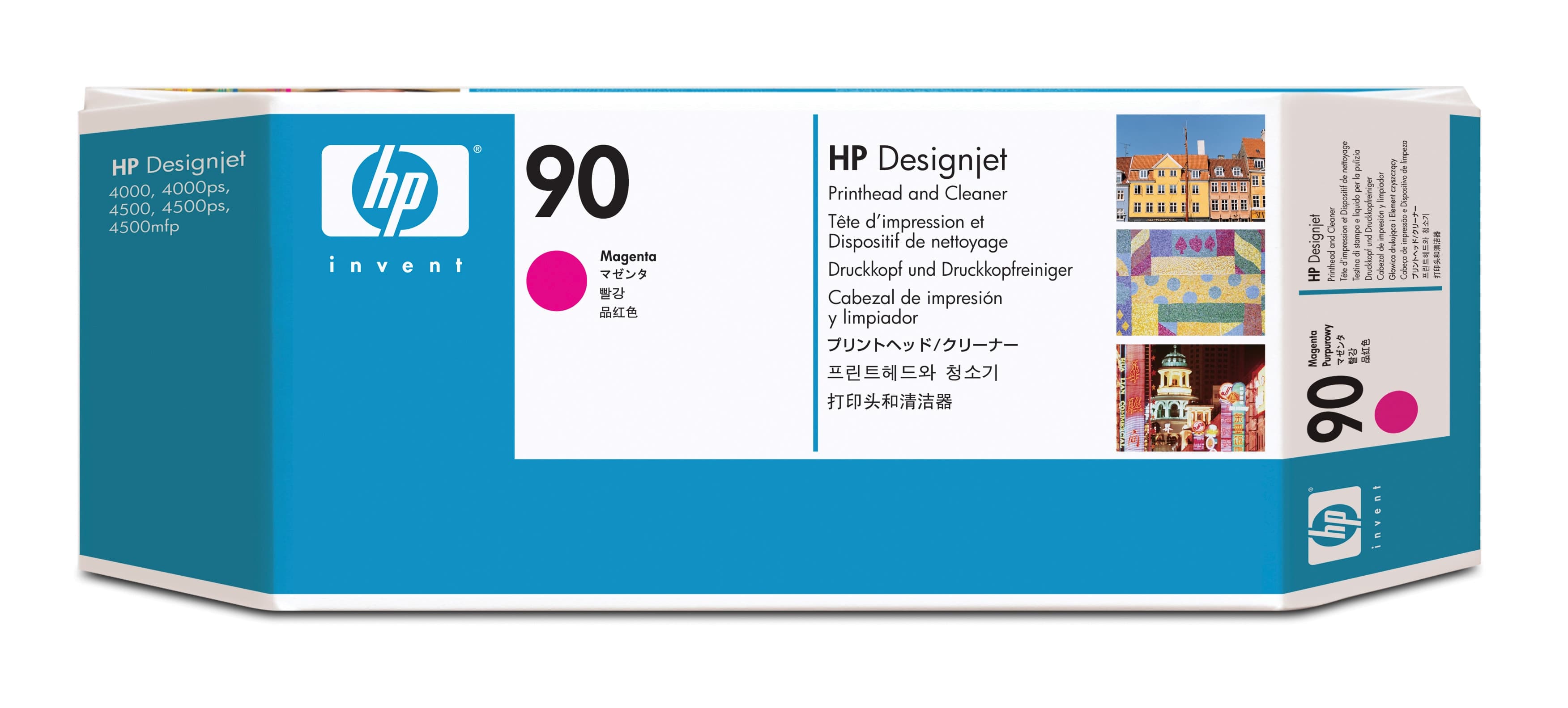HP 90 tête d'impression Magenta DesignJet et dispositif de nettoyage