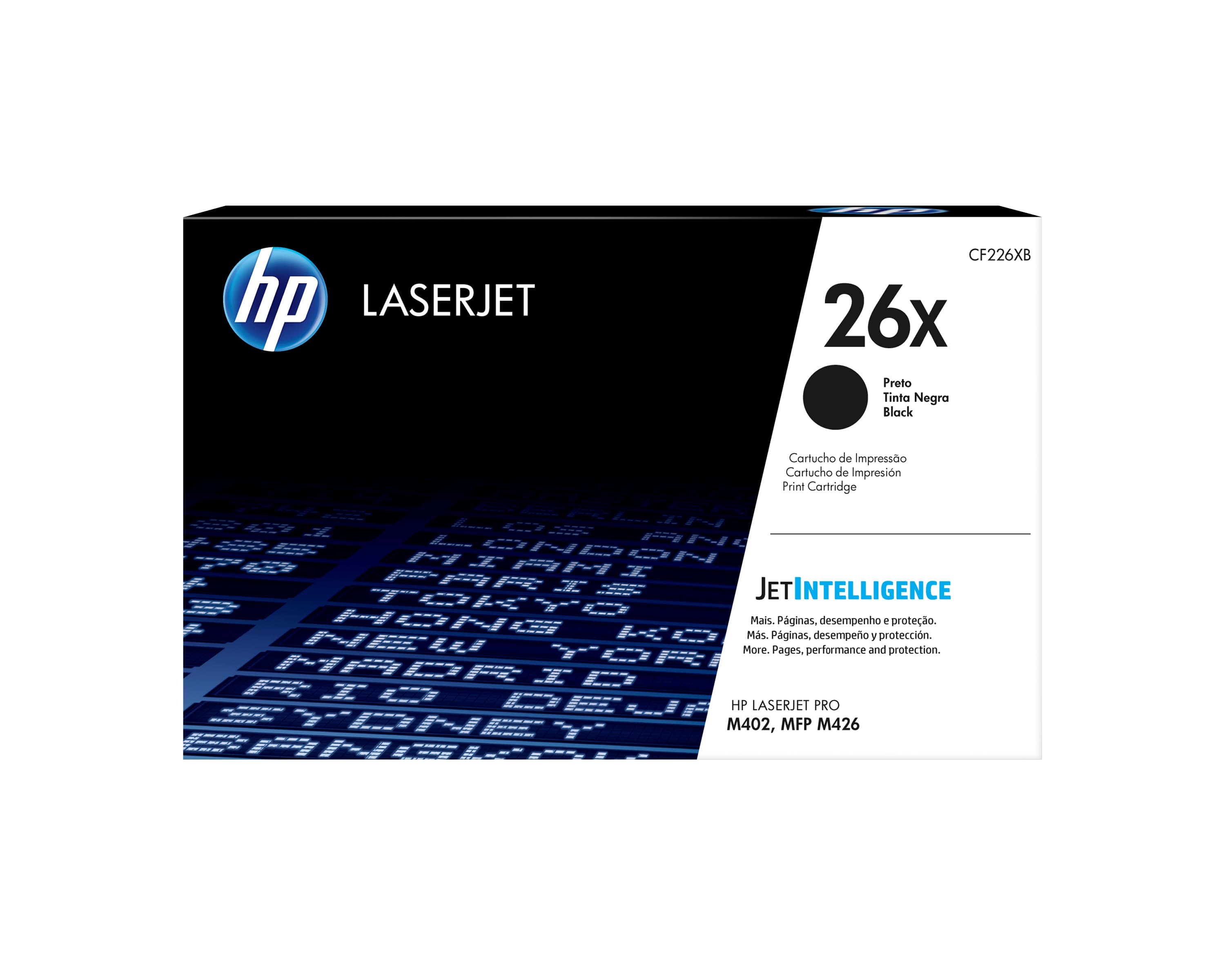 HP 26X toner LaserJet noir grande capacité authentique