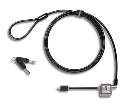 Lenovo 4X90H35558 câble antivol Noir, Acier inoxydable 1,83 m