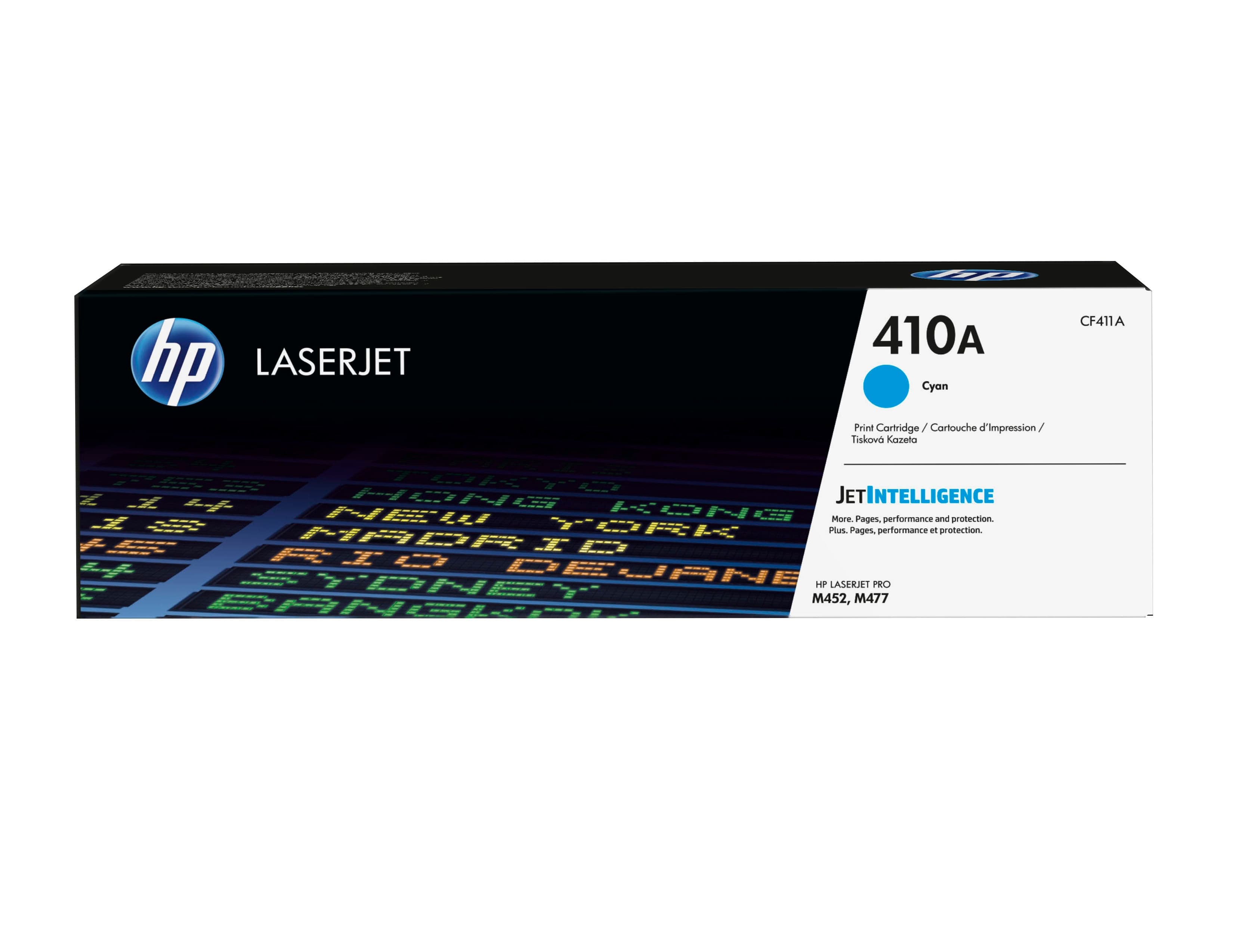 HP 410A toner LaserJet cyan authentique