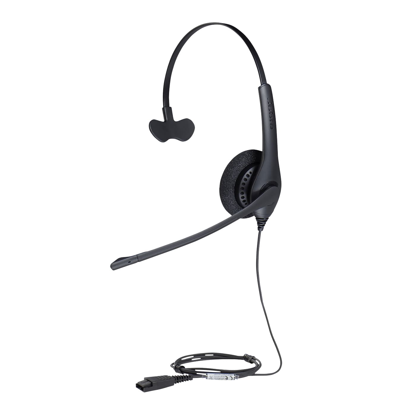 Jabra Biz 1500 Casque Avec fil Arceau Bureau/Centre d'appels Bluetooth Noir