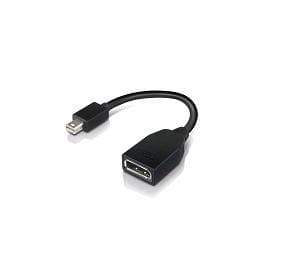 Lenovo 4X90L13971 câble DisplayPort Mini DisplayPort Noir