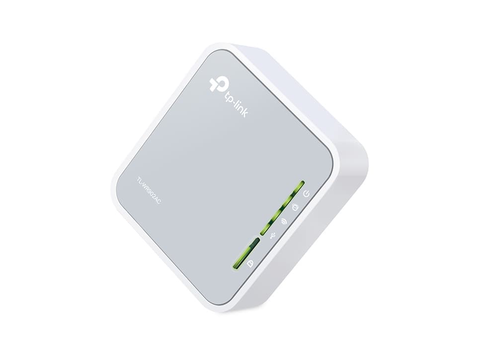 TP-Link TL-WR902AC routeur sans fil Fast Ethernet Bi-bande (2,4 GHz / 5 GHz) 4G Blanc