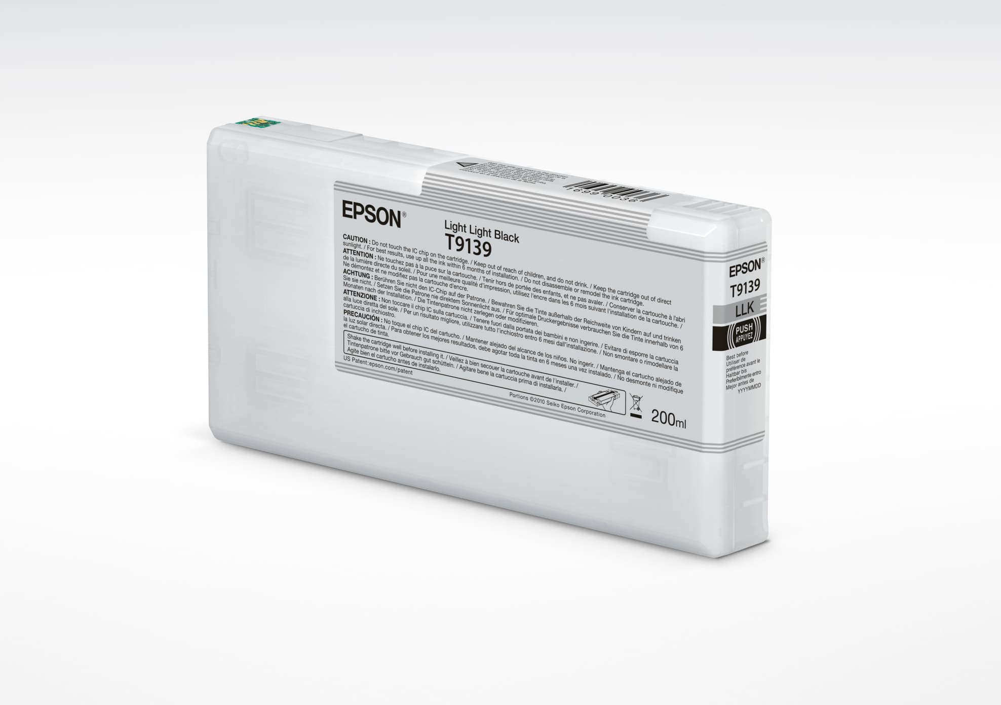 Epson T9139 Light Light Black Ink Cartridge (200ml)