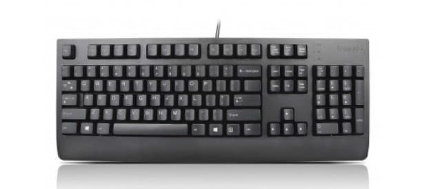 Lenovo 4X30M86890 clavier Bureau USB Français Noir