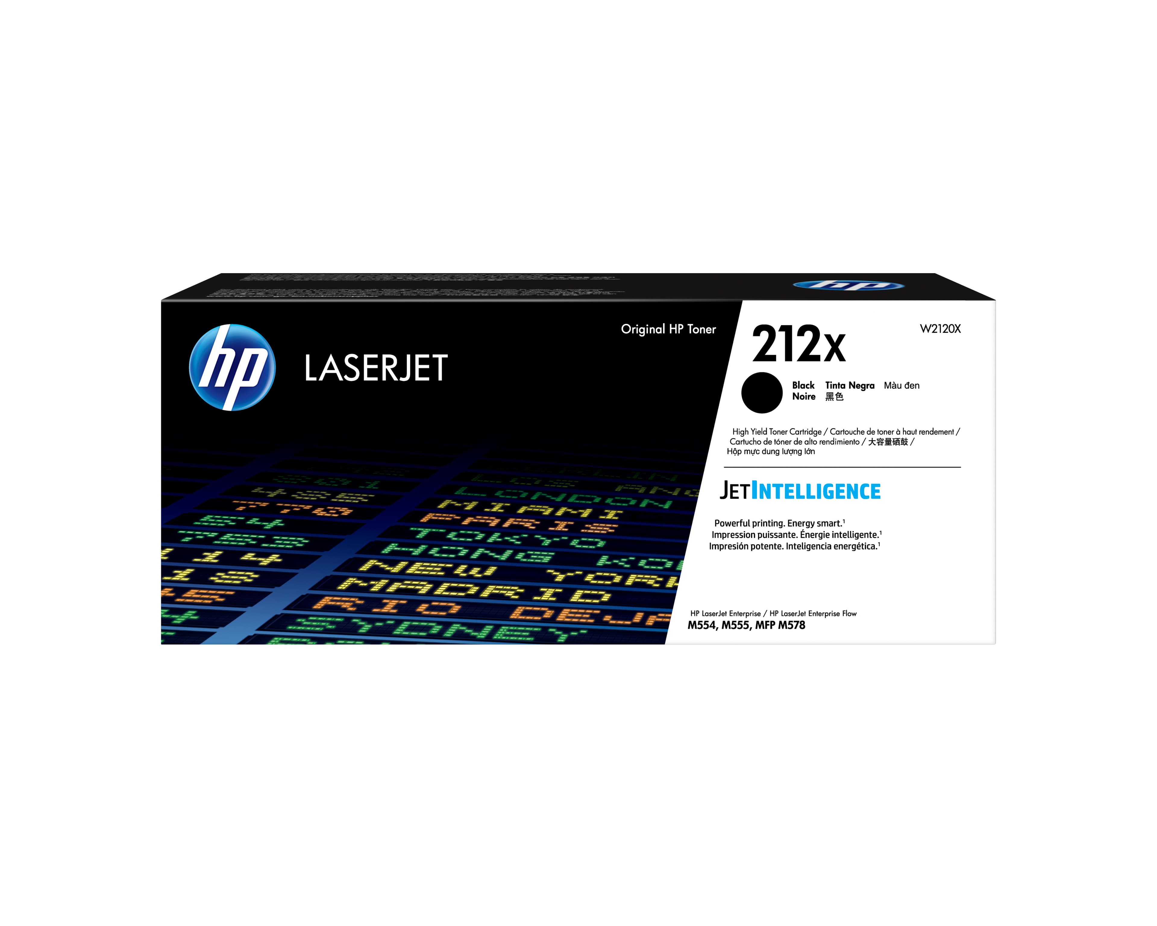 HP Toner LaserJet noir grande capacité authentique 212X