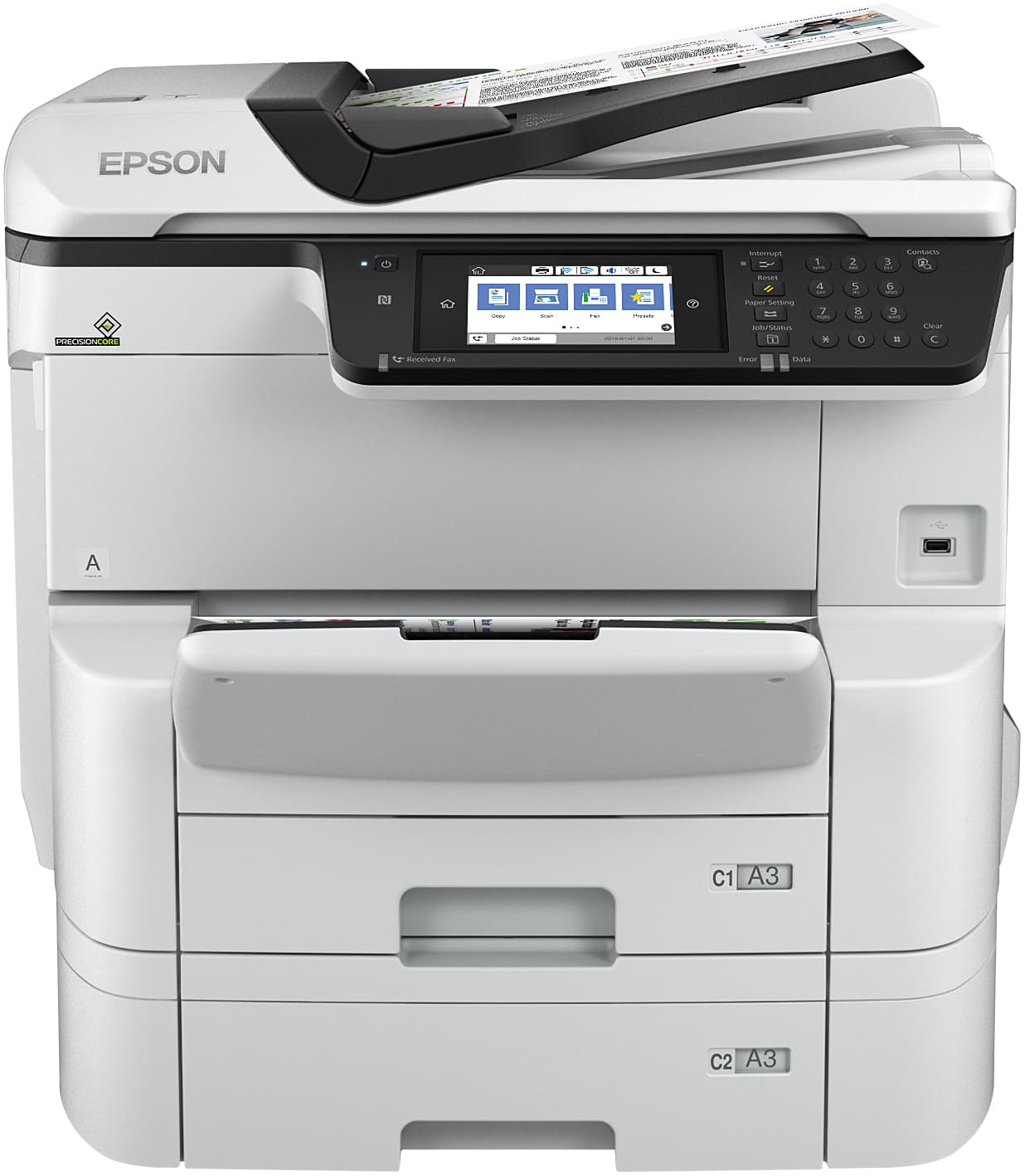 Epson WorkForce Pro WF-C8690DTWF Jet d'encre A3 4800 x 1200 DPI 35 ppm Wifi