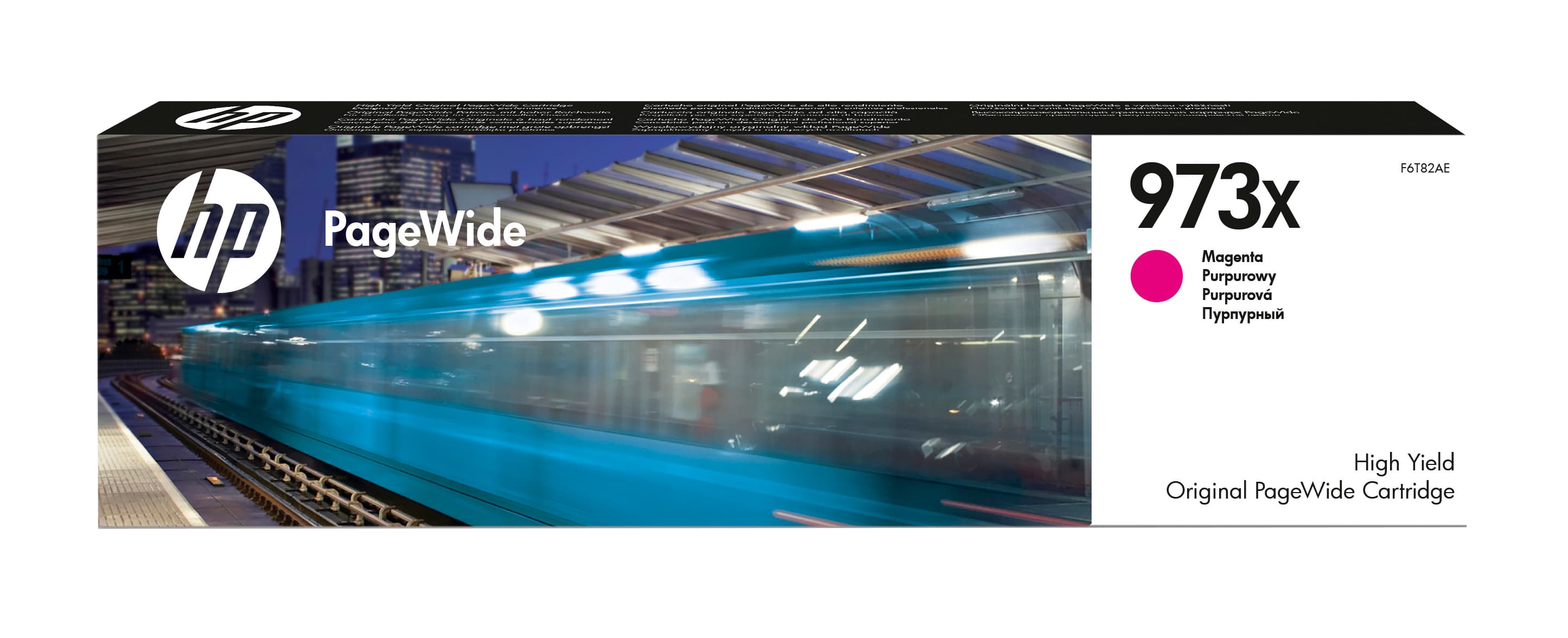 HP 973X cartouche PageWide Magenta grande capacité authentique