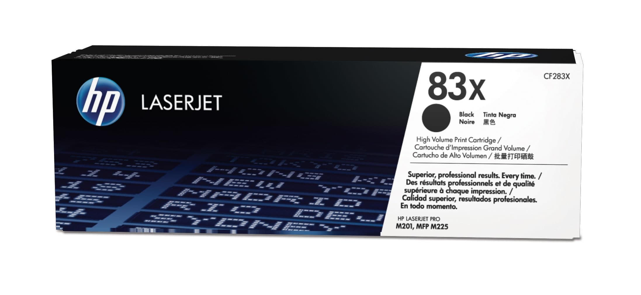 HP 83X toner LaserJet noir authentique grande capacité