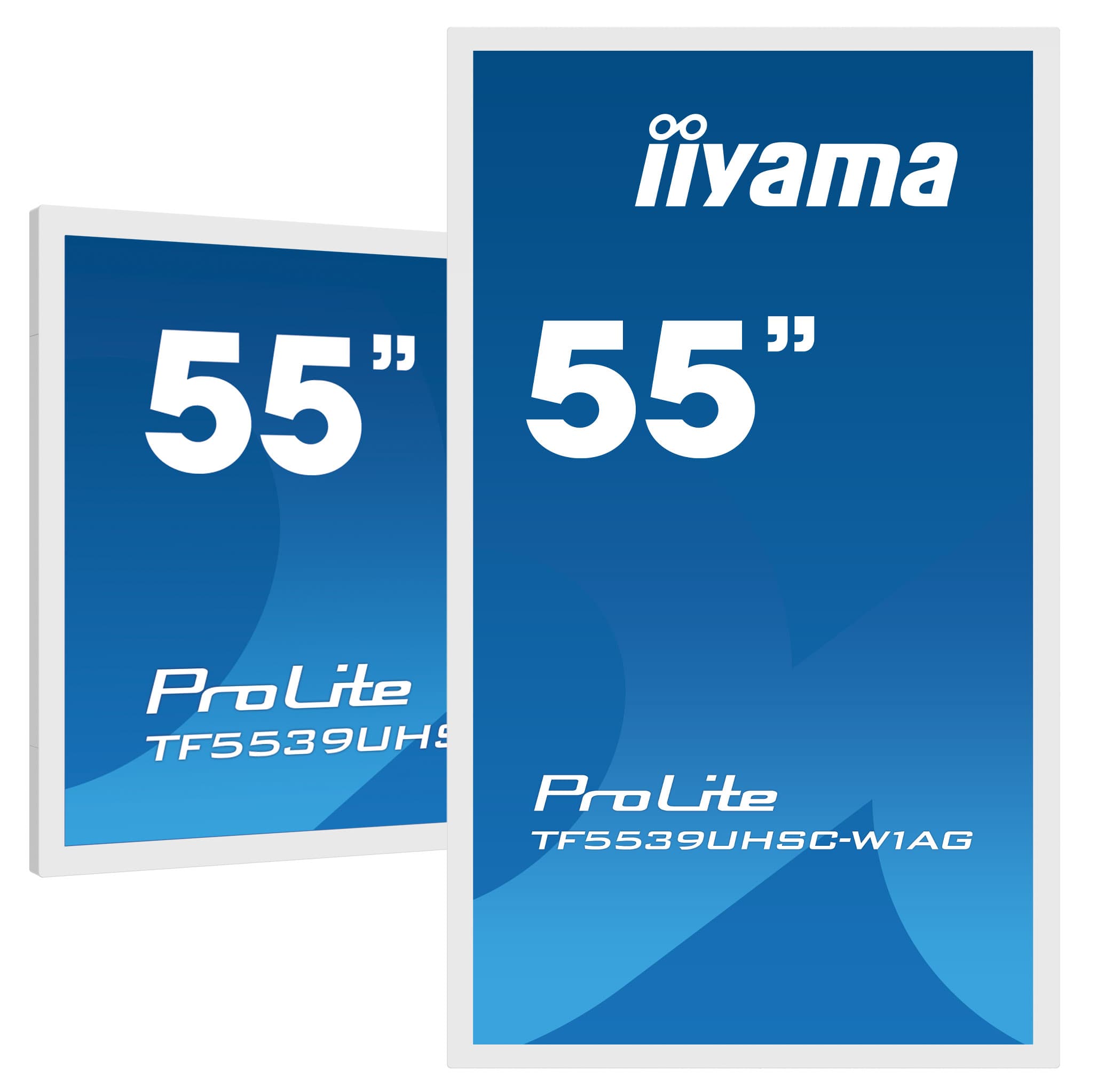 iiyama ProLite TF5539UHSC-W1AG écran plat de PC 139,7 cm (55") 3840 x 2160 pixels 4K Ultra HD LED Écran tactile Multi-utilisateur Blanc