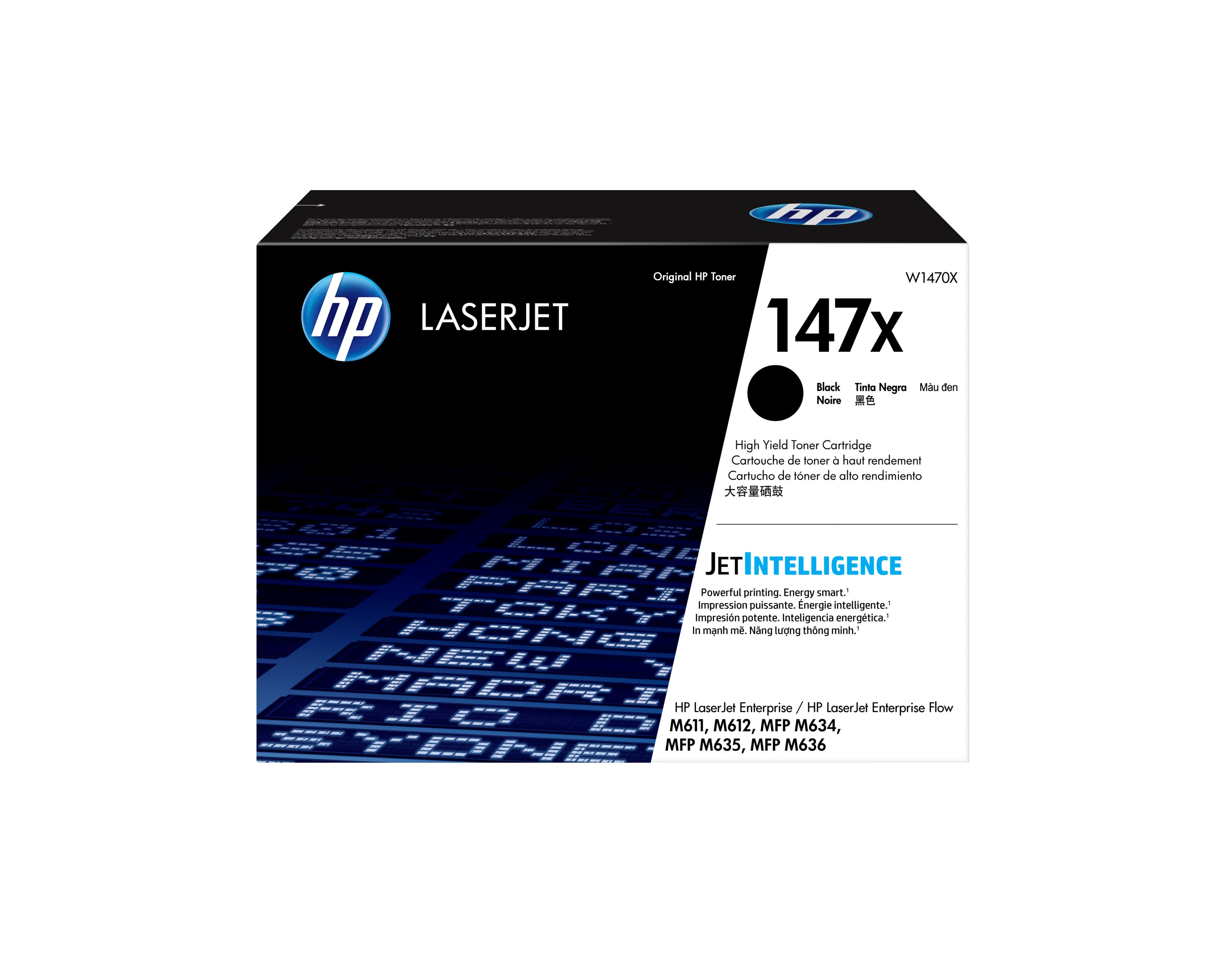 HP LaserJet Toner noir grande capacité authentique 147X