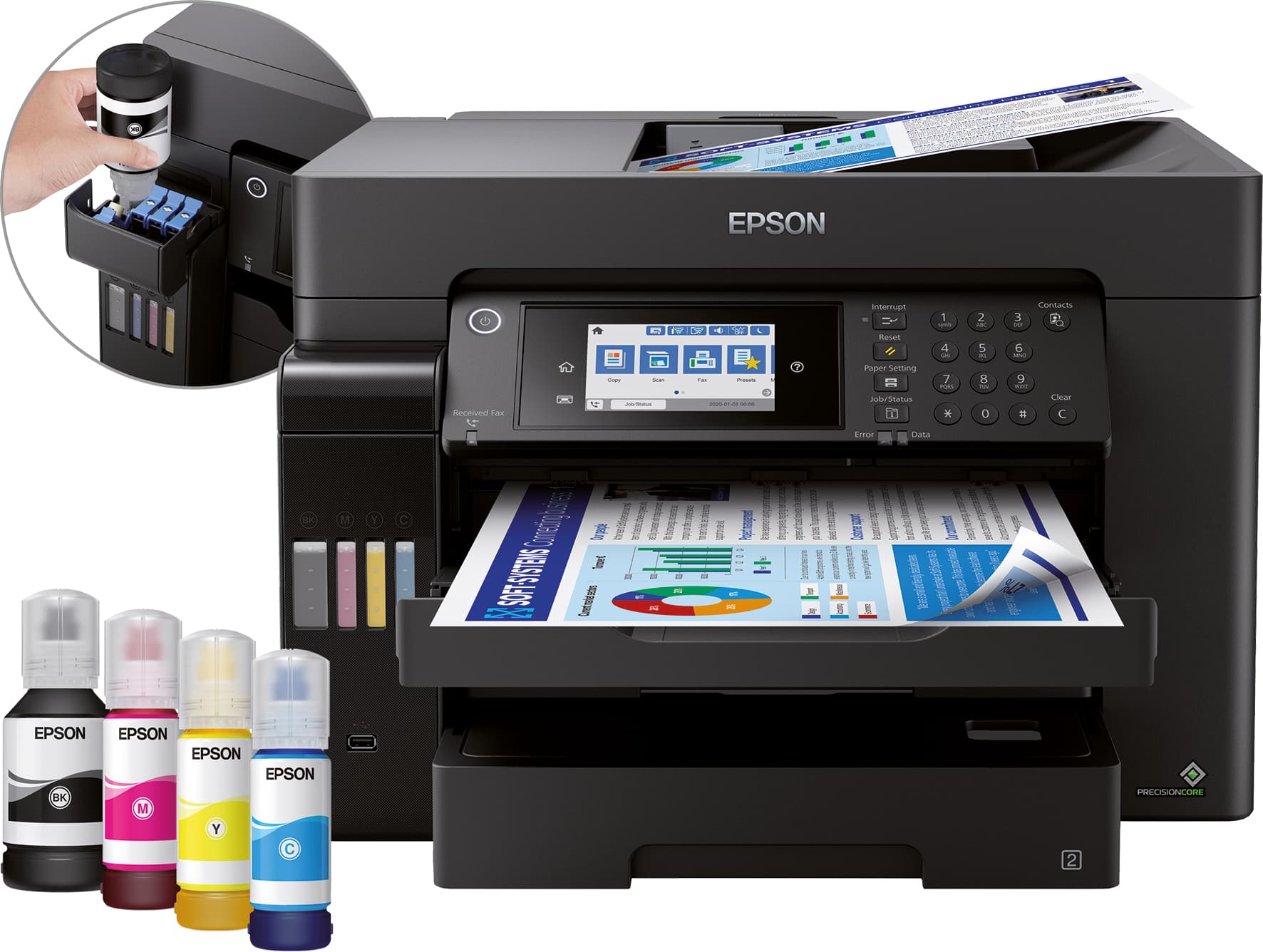 Epson EcoTank ET-16650 Jet d'encre A3 4800 x 1200 DPI 32 ppm Wifi