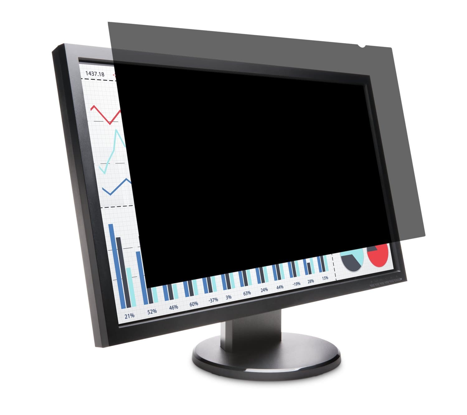 Lenovo 4Z11K07878 filtre anti-reflets pour écran et filtre de confidentialité 54,6 cm (21.5") Moniteur Filtre de confidentialité sans bords pour ordinateur