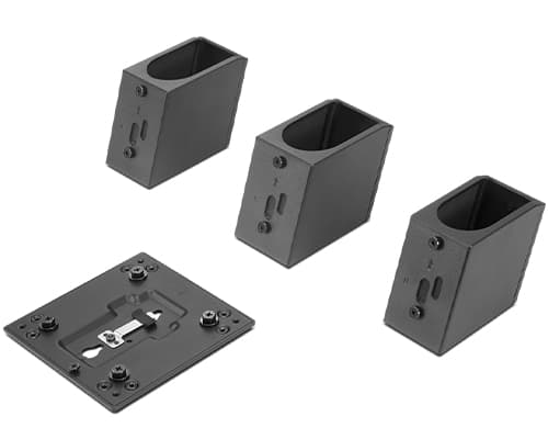 Lenovo 4XH0Z42451 kit de support Noir