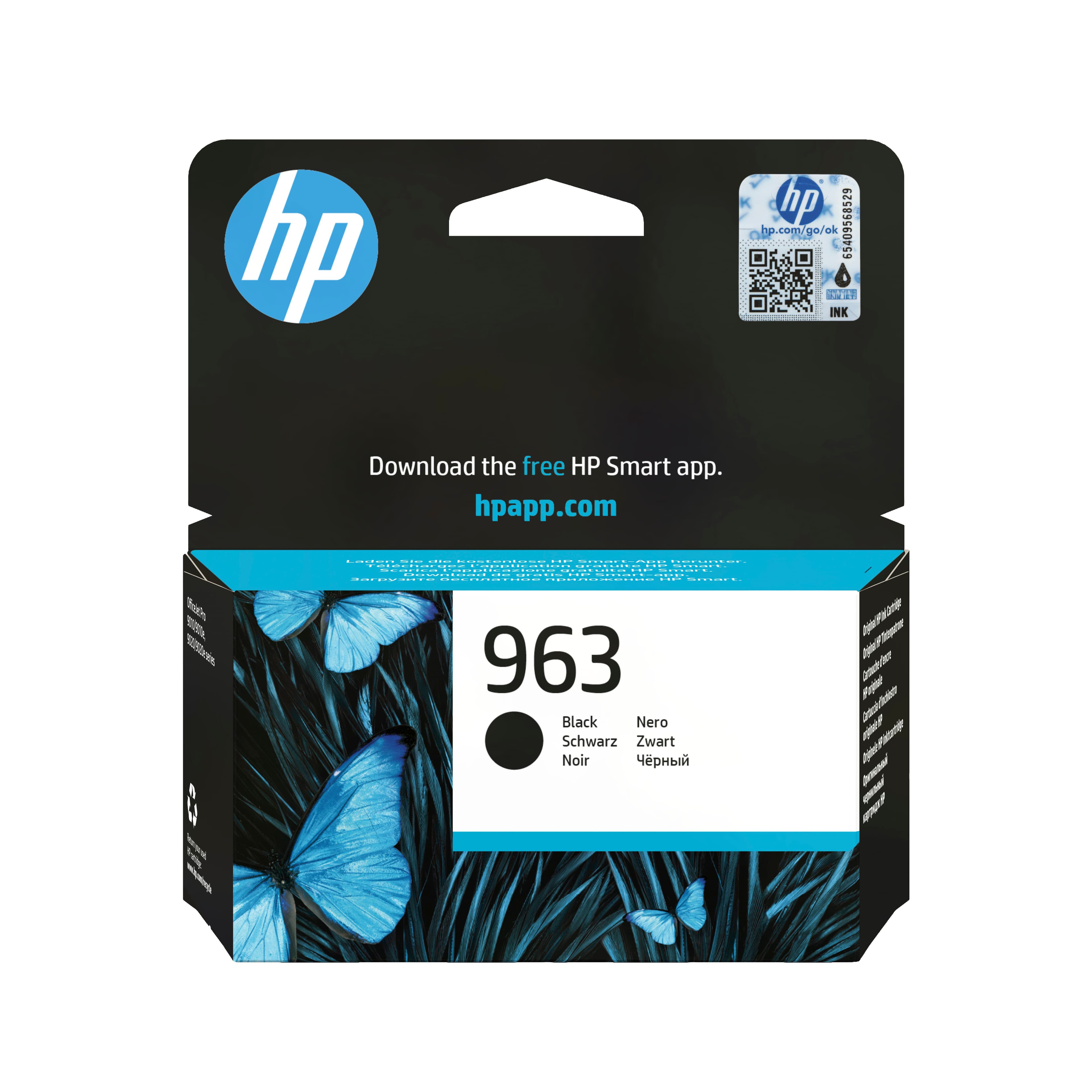HP 963 Cartouche d'encre noire authentique